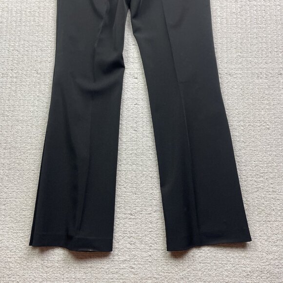 Joseph Ribkoff Wide Leg Trousers Black Pants Metal Stud Detailing Wom Size 6 - Picture 11 of 15